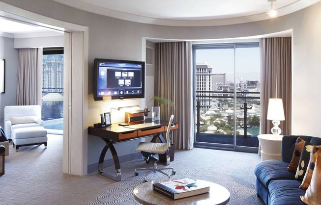 The Cosmopolitan's rooms will be marketed as a resort hotel with added perks typical of condominiums. 
