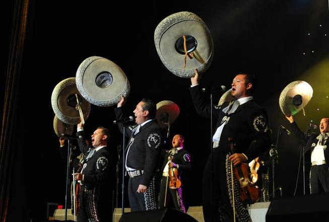 Mariachi Vargas performs during the 2010 Las Vegas International Mariachi Festival at the Rio on Sept. 18, 2010.