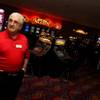 Ron Lurie, general manager of Arizona Charlie's, shows off the new no-smoking room in the Decatur Boulevard casino. "We knew this was kind of a risk," he said.