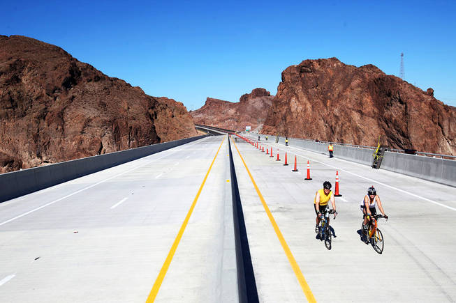 Viva Bike Vegas Event-Hoover Dam Bypass Bridge
