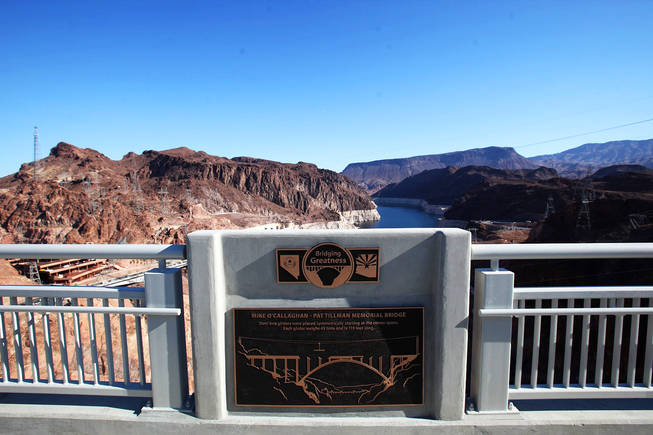 The Hoover Dam Bridge Dedication
