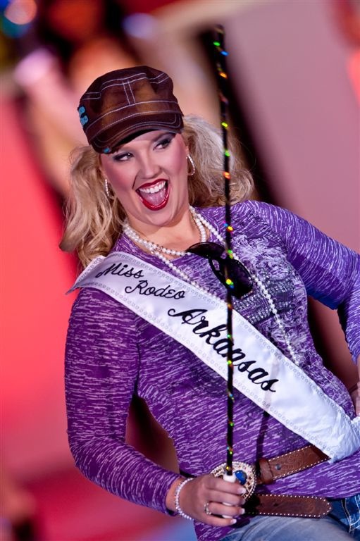 The Miss Rodeo America Pageant fashion show at The Orleans ...