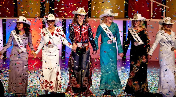 The Miss Rodeo America Pageant fashion show at The Orleans ...
