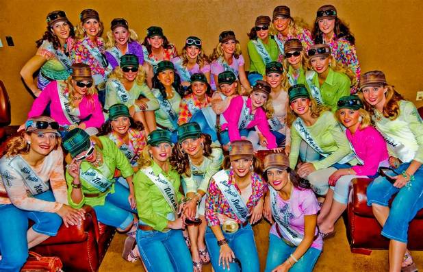 The Miss Rodeo America Pageant fashion show at The Orleans ...