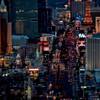 Aerial view of the Las Vegas Strip in December 2010.