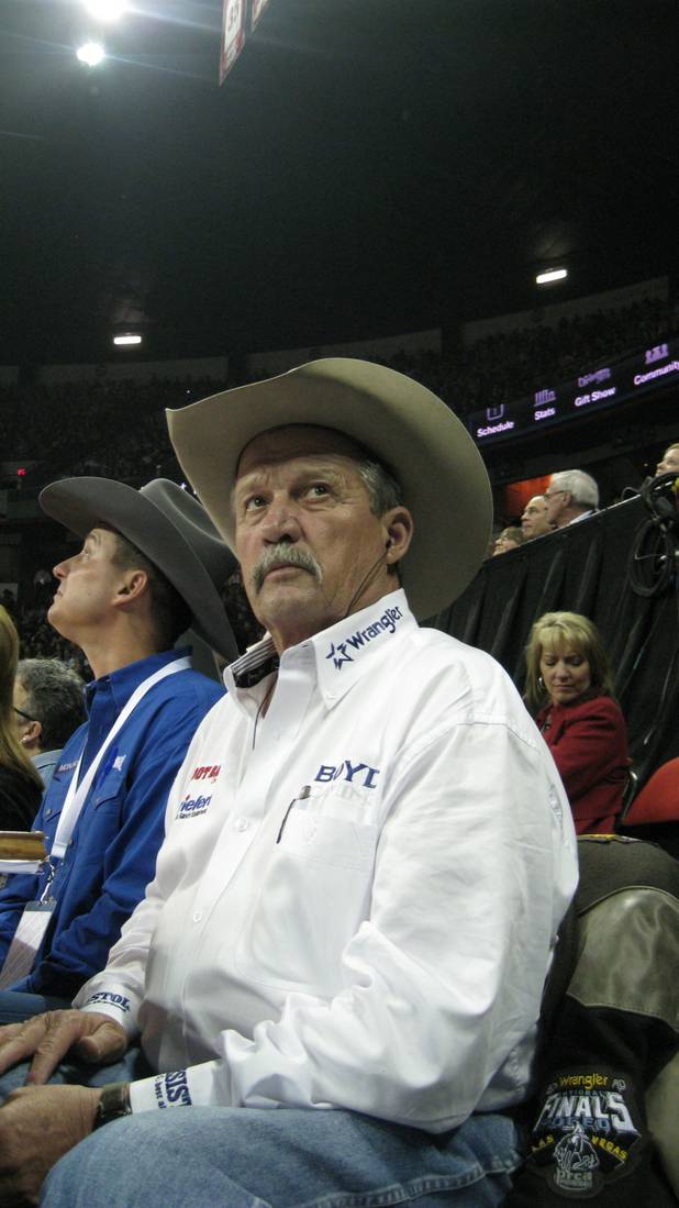 Bob Tallman, checking out the scene.