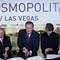 Photo: John Unwin, second from left, CEO of the Cosmopoli