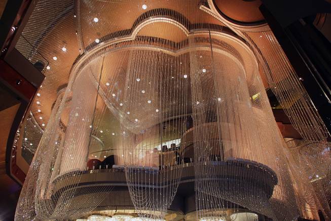 A view of the Chandelier Bar at The Cosmopolitan of Las Vegas on Wednesday, Dec. 15, 2010.