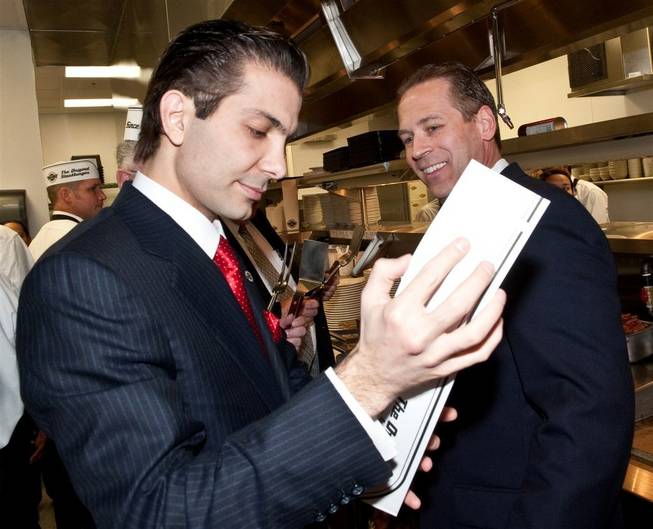 Steak and Shake at South Point The grand opening of Steak 'n Shake at