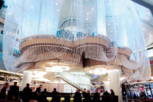 The Chandelier Bar at The Cosmopolitan of Las Vegas on Friday, Dec. 10, 2010. 