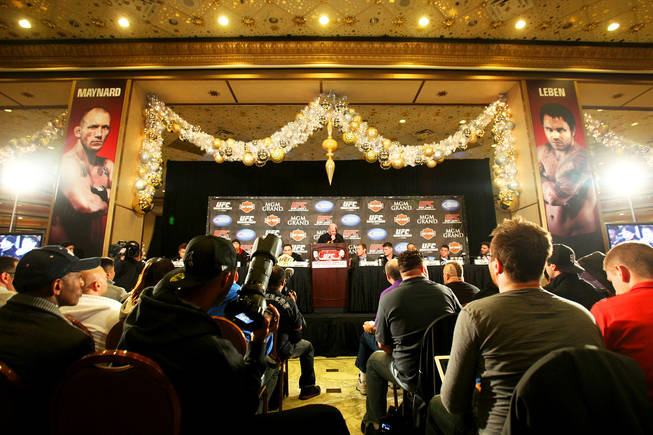 UFC 125 Press Conference
