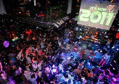DJ Loczi debuts his Electric Dream at Studio 54 at MGM Grand on Dec. 31,&nbsp;2010.