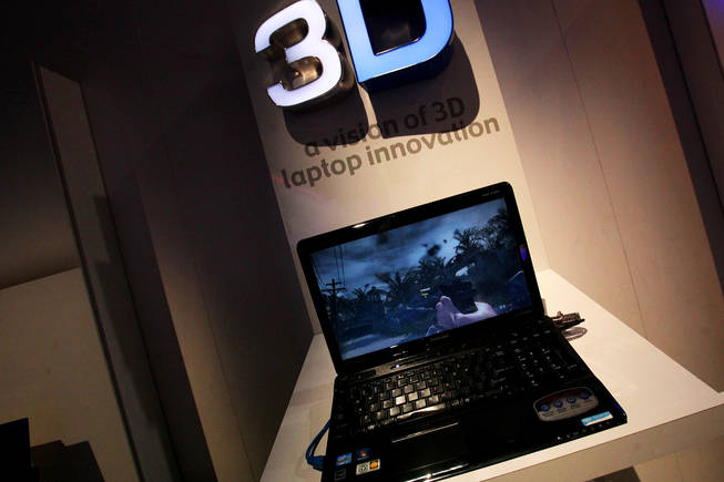 The prototype Toshiba 3D eyeglass-free laptop is nominated for Best of CES CNET Awards 2011.