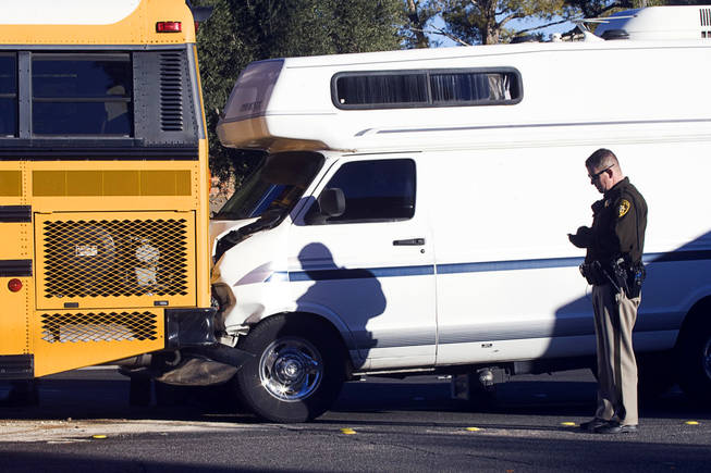 Accident with school bus
