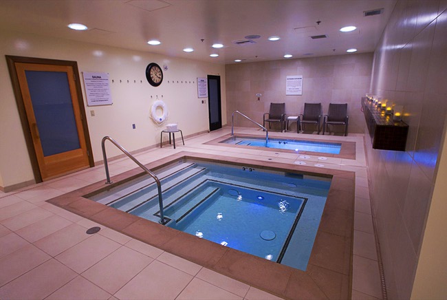 The men's spa area is shown at the Primm Valley Hotel & Casino in Primm on Thursday, Jan. 20, 2011.