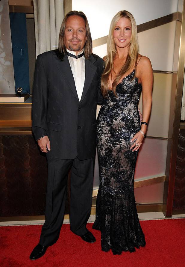 Vince Neil and Alicia Jacobs at the Cartier VIP reception ...