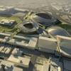A rendering of the proposed Las Vegas National Sports Center three-stadium complex in downtown Las Vegas. 