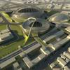 A rendering of the proposed Las Vegas National Sports Center three-stadium complex in downtown Las Vegas. 