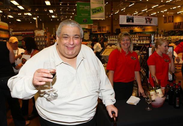 Robert "Bubbles" Ubriaco at an event at Whole Foods Market.