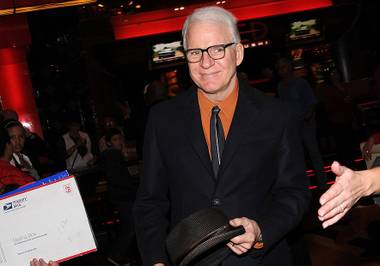 Steve Martin at Raise Your Hand for Africa at the Golden Nugget on Feb. 19, 2011.