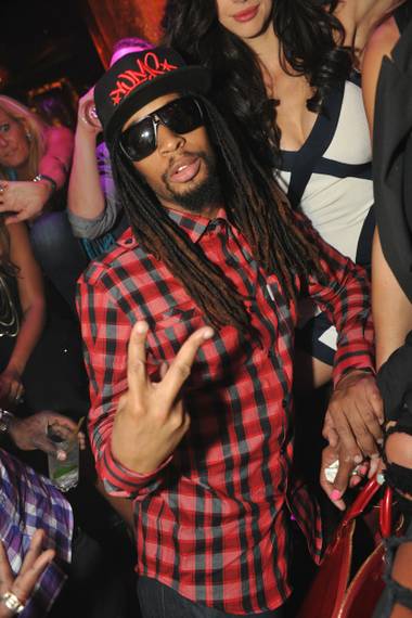 Lil John parties at XS inside Encore on March 6, 2011.