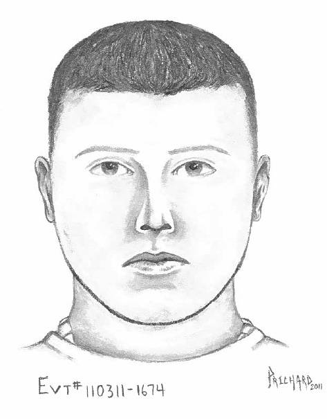 Metro Police released this sketch Monday of the robber.