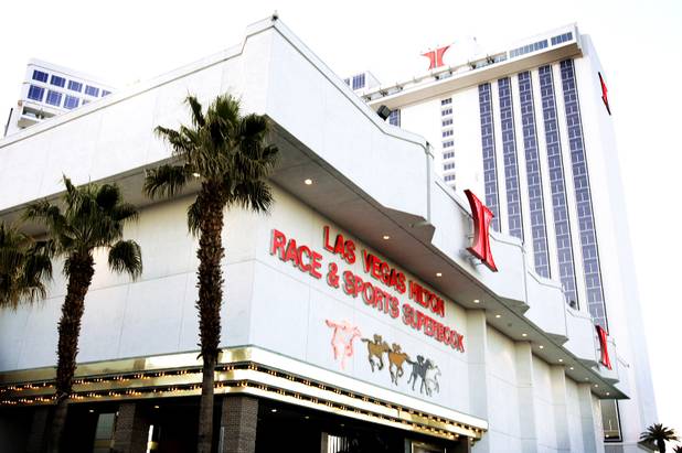 Entrance to the Race and Sports SuperBook at the Las Vegas Hilton Tuesday, March 15, 2011.