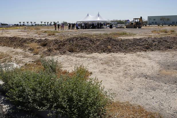 This lot, near Martin Luther King and Lake Mead boulevards, will house the future location of the Nevada Health Centers' Martin Luther King Health Center and Administrative Office building. A groundbreaking ceremony was held for the facility Monday, March 28, 2011.