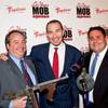 Jay Bloom, Tropicana owner Alex Yemenidjian and Louis Ventre at the Las Vegas Mob Experience VIP grand opening at the Tropicana on March 29, 2011.