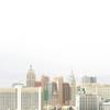 The Strip as seen from McCarran International Airport on a gusty and dusty day in Las Vegas Thursday, April 7, 2011.