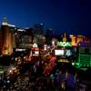 A view of the Las Vegas Strip from the top of Tropicana on Saturday, March 26, 2011.