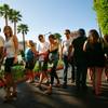 Tourists pass by the Flamingo with Caesars Palace in the background in this April 28, 2011, file photo. 