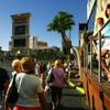 Tourists walk on the Las Vegas Strip on Thursday, April 28, 2011.