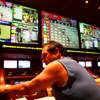 Horse bettor John Astarita watches the action at the sports book at Wynn Las Vegas on Wednesday, May 4, 2011.