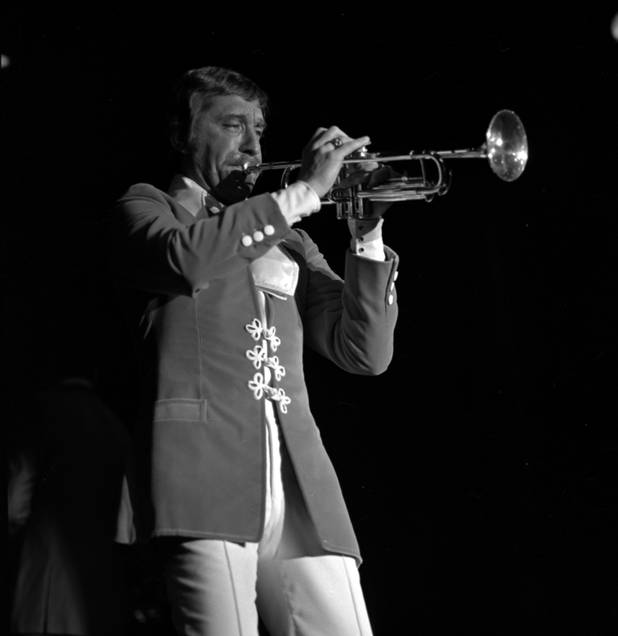 Doc Severinsen during Johnny Carson opening at the Sahara Hotel ...