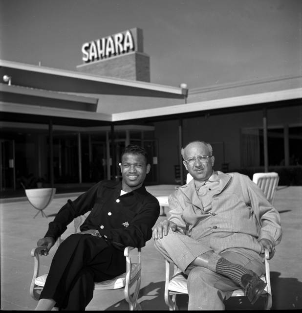 Sugar Ray Robinson and Milton Prell casino owner and developer ...