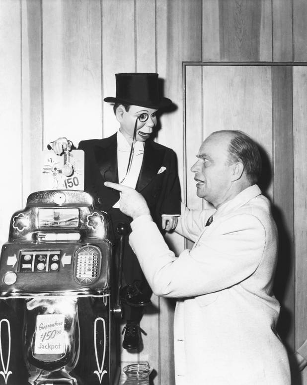 Edgar Bergen & Charlie McCarthy at the Sahara 12/03/53