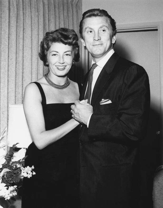 Kirk Douglas and Ann Bugdereo wedding at the Sahara 05/30/54