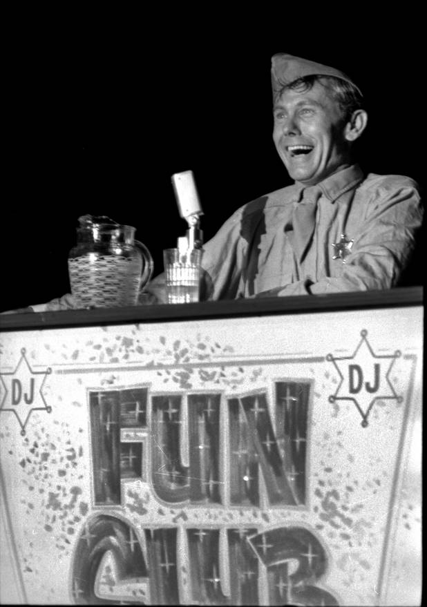 7/19/66..Johnny Carson opening night at the Sahara Hotel.