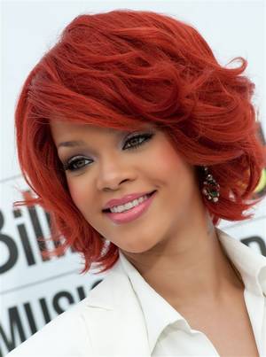 Rihanna at the 2011 Billboard Music Awards at MGM Grand Garden Arena on May 22, 2011.