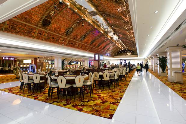 A view of the renovated pit area at the Tropicana Tuesday, May 24, 2011.