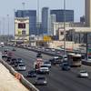 Traffic is shown on Interstate 15 in this April 2011 file photo. The Las Vegas Convention and Visitors Authority said it expects more people to travel to the city this year despite higher gas prices. 