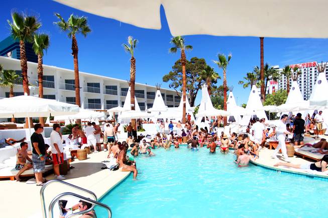A look at Nikki Beach at Tropicana Las Vegas during its opening day of Friday, May 27, 2011.