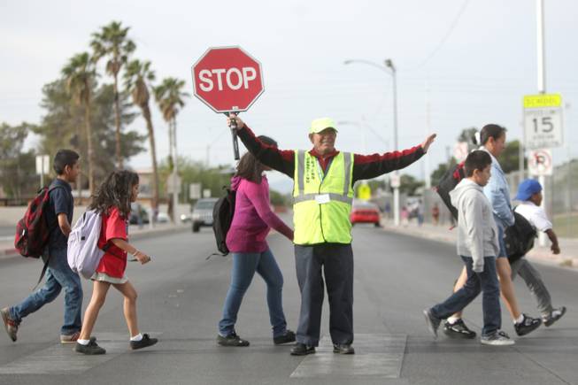 Las Vegas-area crossing guards pave the way for student safety ...