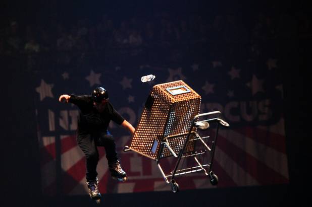 "Nitro Circus Live" made its North American debut Saturday, June 4, 2011, at MGM Grand Garden Arena.