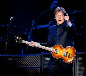 Sir Paul McCartney at MGM Grand Garden Arena on June 10, 2011.