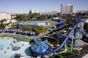 A view of the Wet 'n Wild water park during its last day of operation Sunday, September 26, 2004.