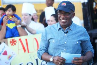 Al Roker and the 'Today' show broadcast live Tuesday, June 14, 2011, to award the Culinary Academy of Las Vegas $1.5 million in cash, food and supplies as part of the show's 10th year of the 