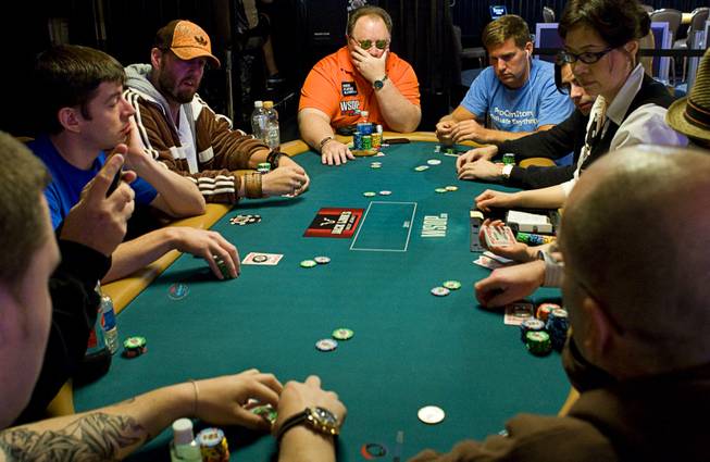 players out for gold as WSOP Event begins at Rio - Las Vegas Sun Newspaper