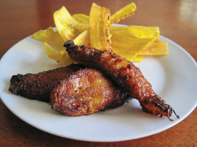 Both green and ripe plantains are beautifully done at Havana Grill.